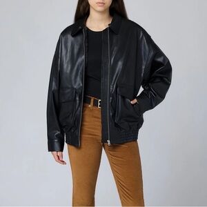 Rag & Bone Ronnie Faux Leather Jacket
